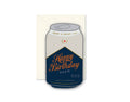 Ginger P. Designs - Birthday Brew die-cut folded Greeting Card