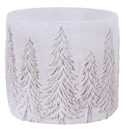 Round Pine Tree Planter