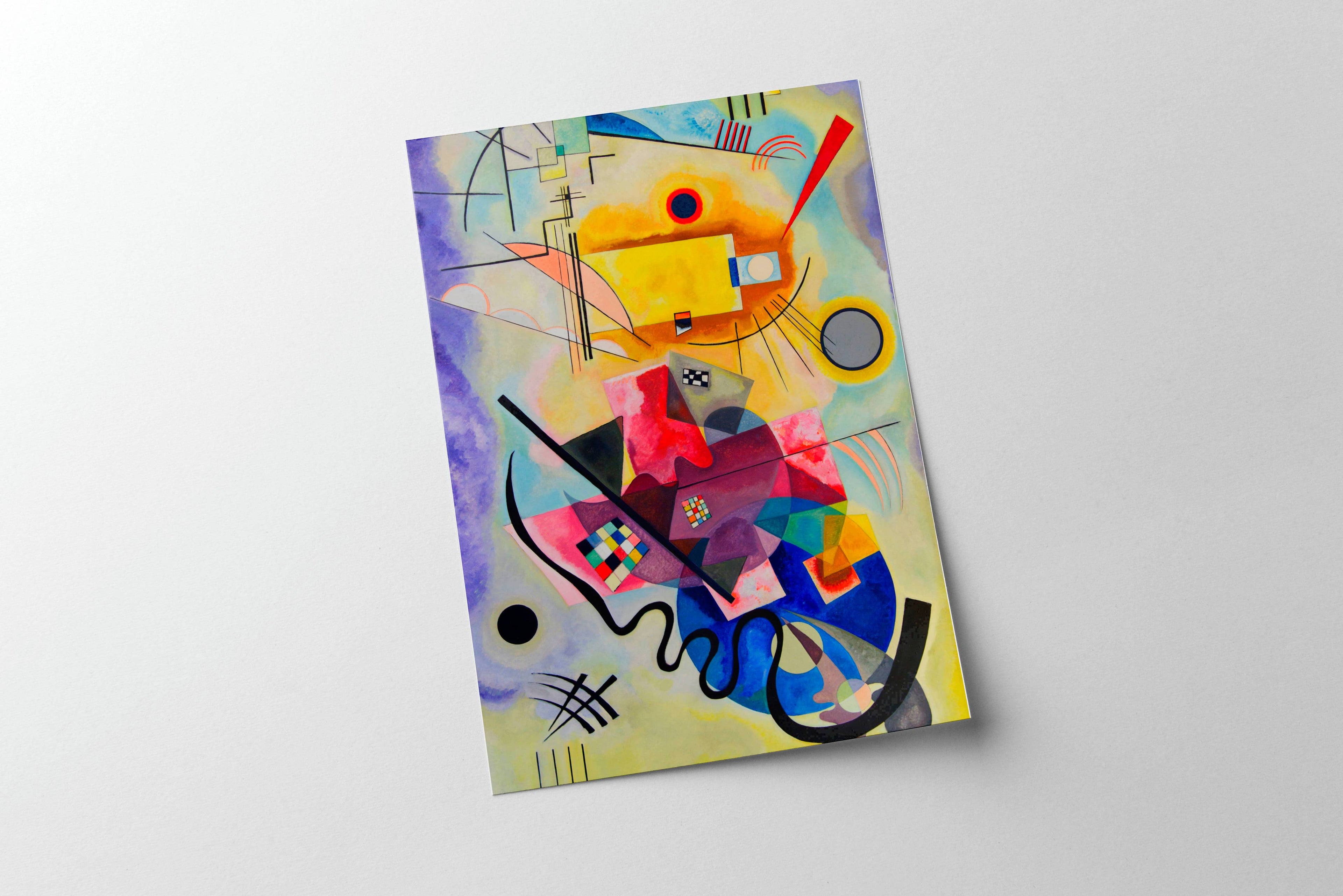 Knot & Soul - Kandinsky - Yellow-Red-Blue