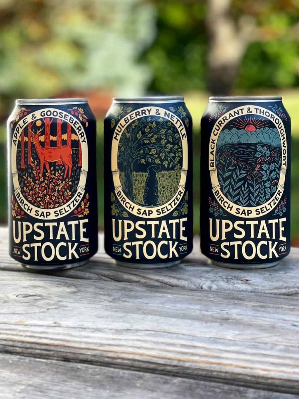 Upstate Stock - Mulberry & Nettle Birch Sap Seltzer
