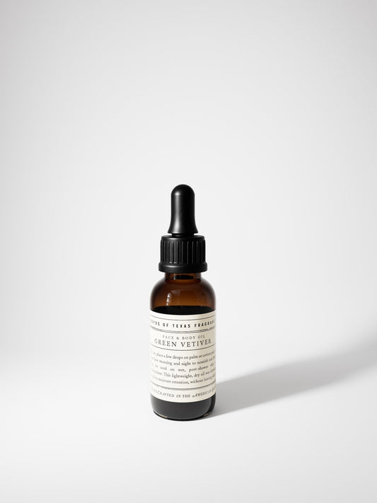Boyd's Of Texas - Green Vetiver - Face & Body Oil