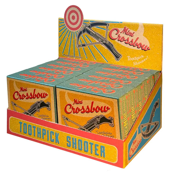 Mini Crossbow Toothpick Shooter