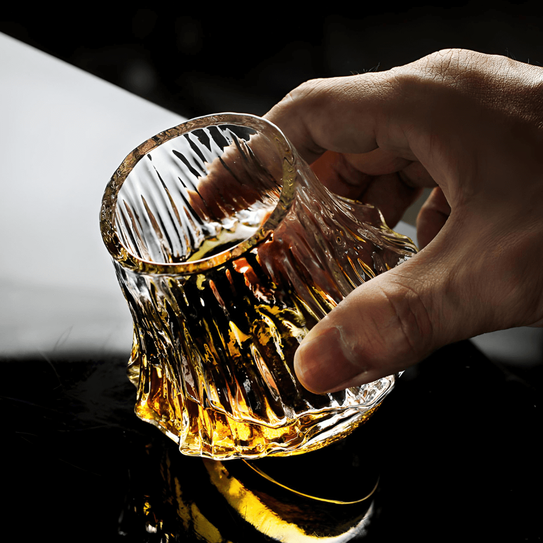 TsukiGlass - Yama Japanese Crystal Whisky Glass