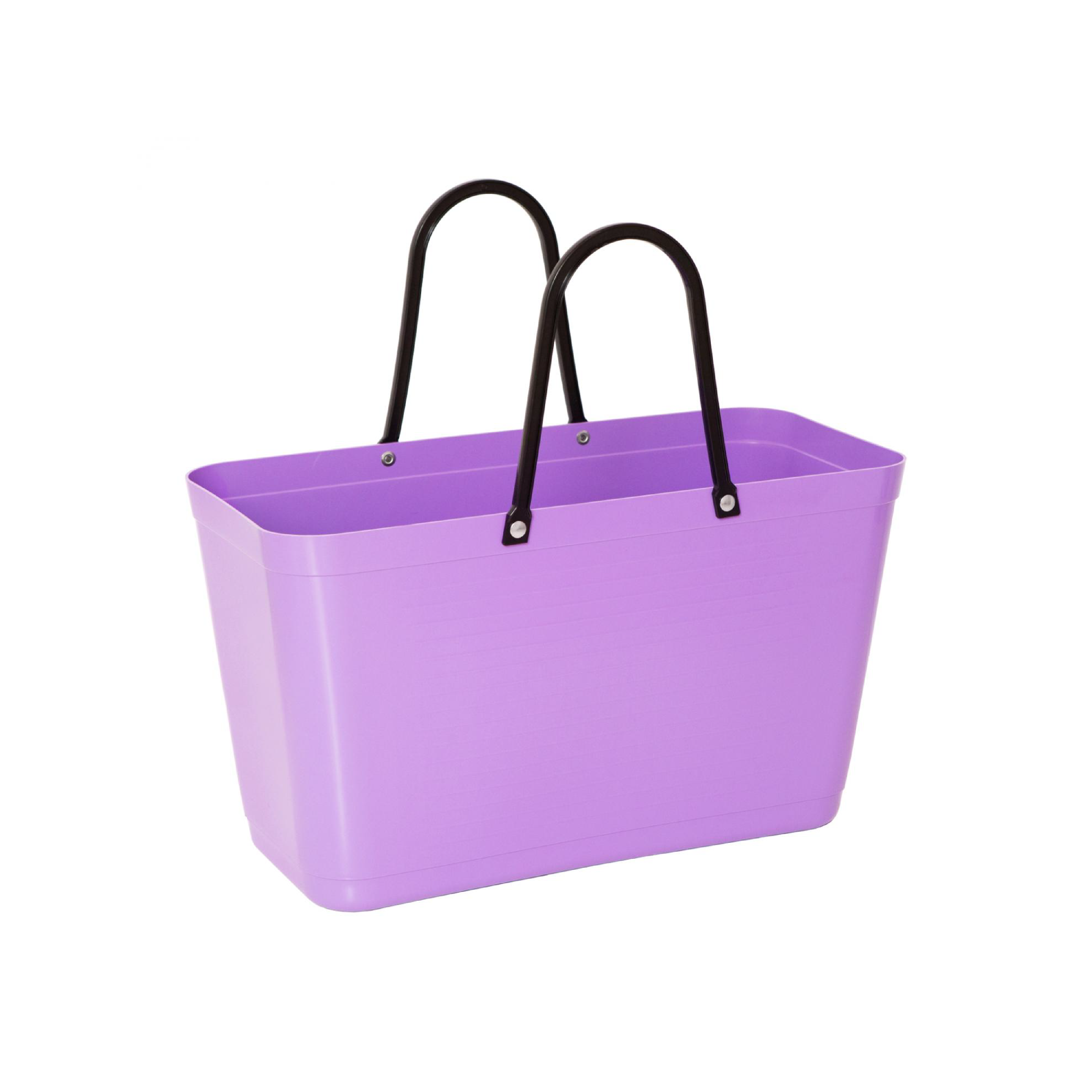 Hinza Bag, Green Plastic - Purple