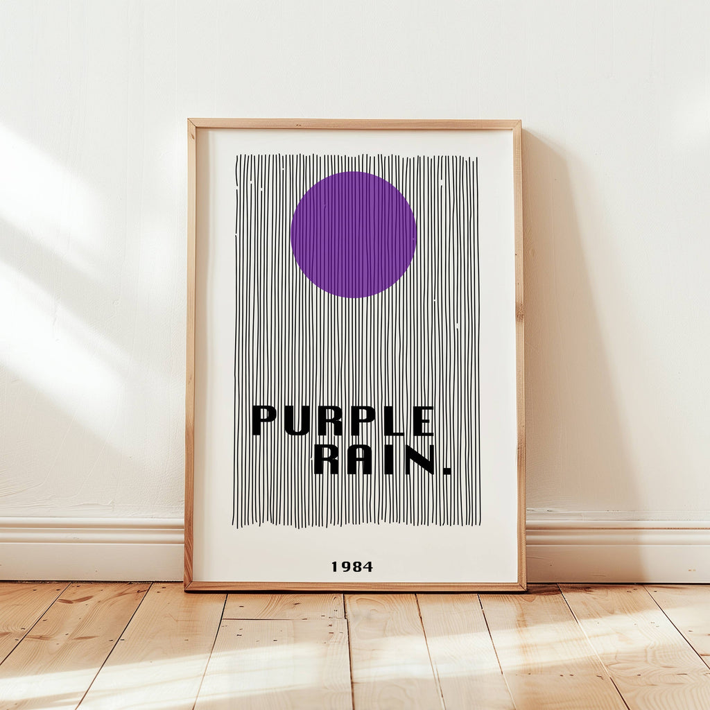 Fanclub - Purple Rain Giclée Art Print