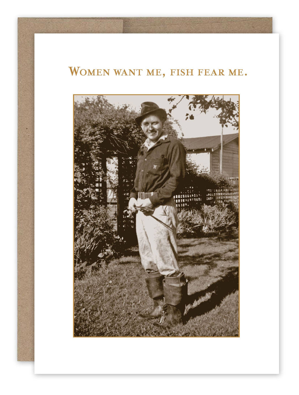 Shannon Martin Design - Fish Fear Me Birthday Card