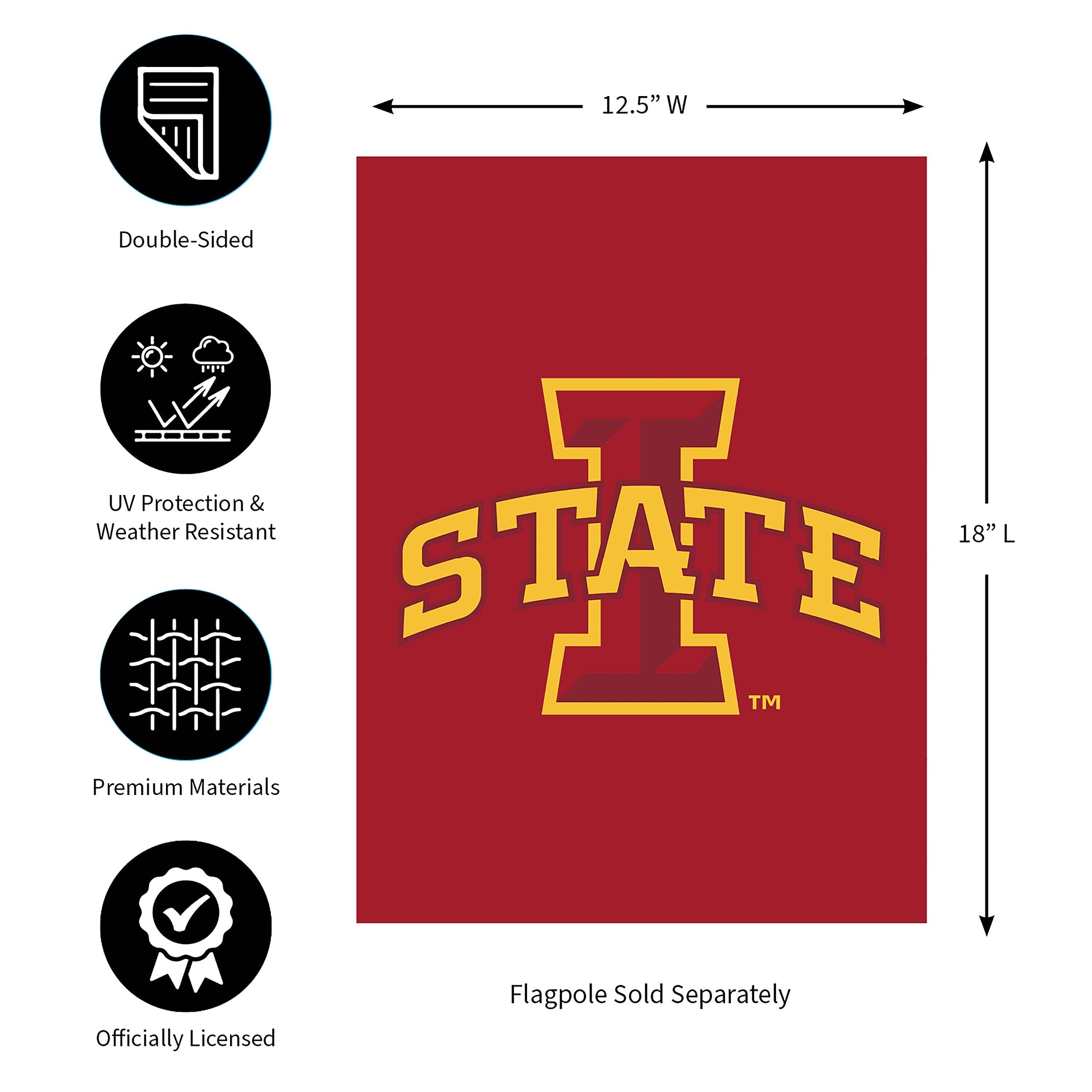Applique Flag, Gar., Iowa State University