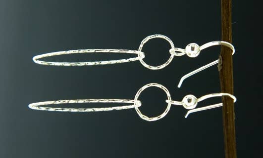 Sosie Designs - Silver 925 - Diamond Cut Earrings