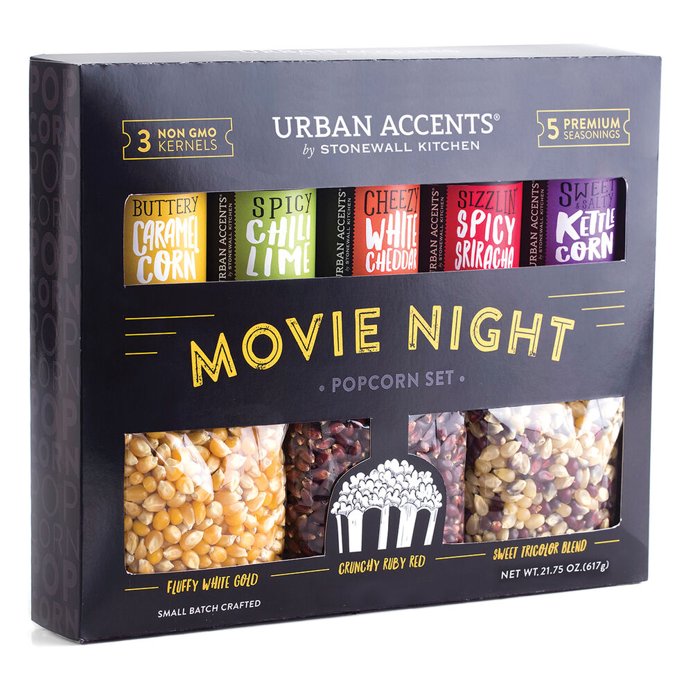 Stonewall Kitchen - Urban Accents Movie Night Popcorn Gift Set