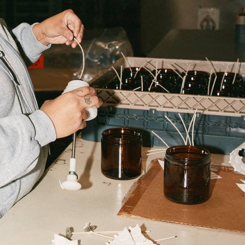 P.F. Candle Co. - Amber & Moss - Large Concentrated Candle