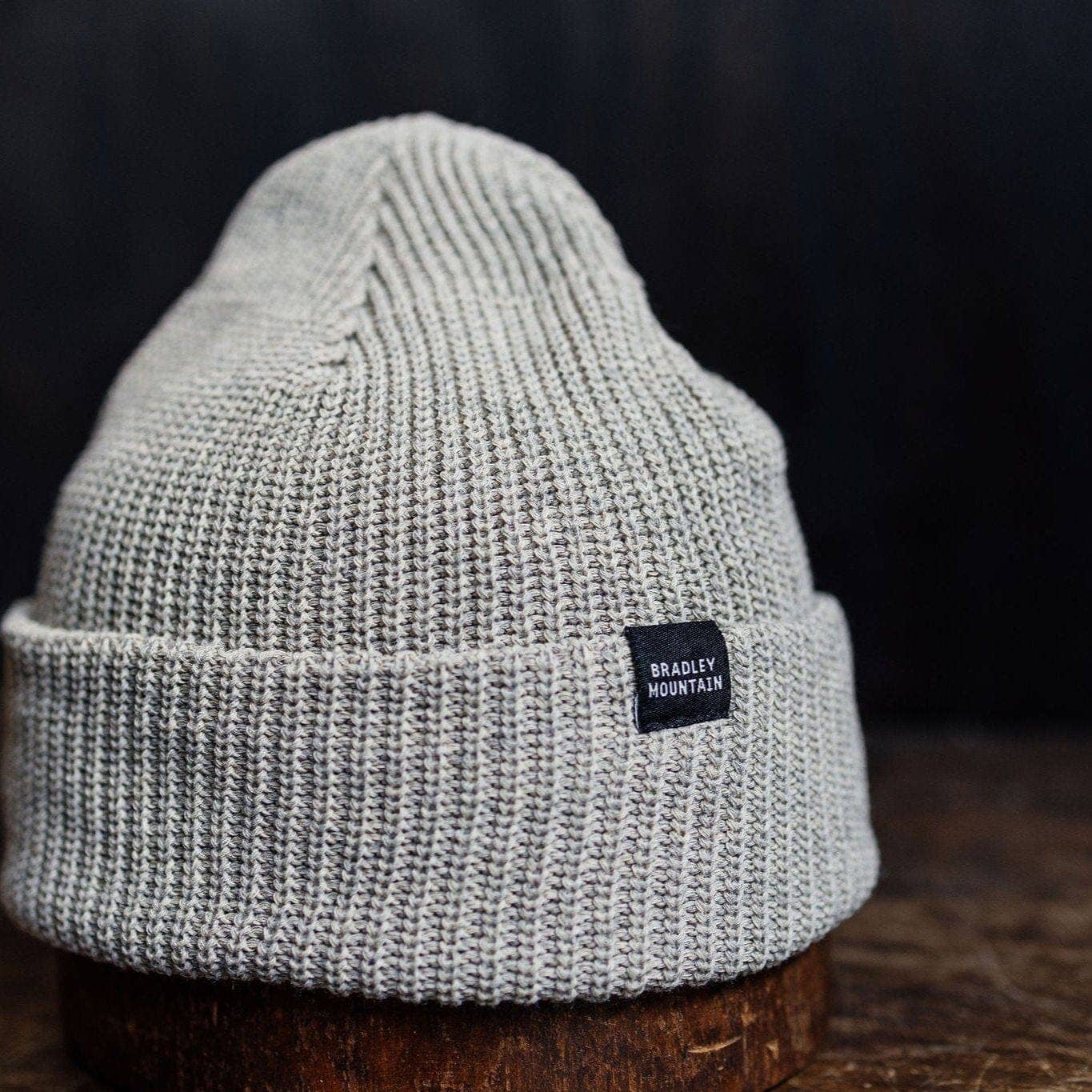 Bradley Mountain Wool Watch Cap - Stone