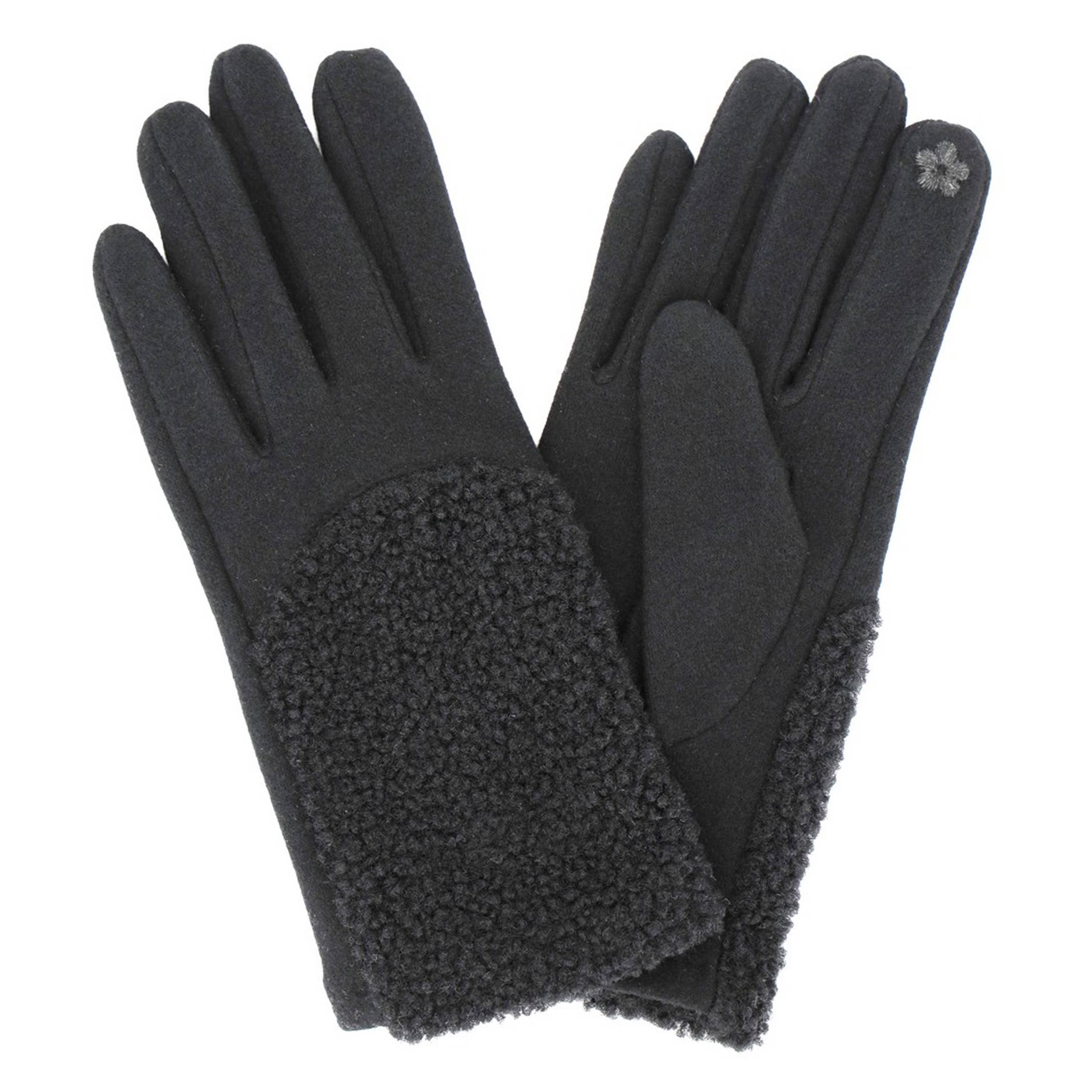 Hana - Sherpa Accent Touchscreen Gloves