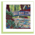Quilling Card - Quilled Artist Series - The Water Lily Pond, Monet