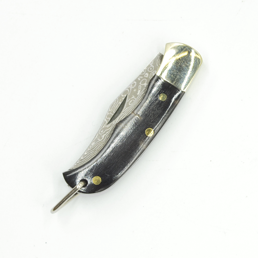 Curated Basics - Ox-Horn Inlay Folding Knife