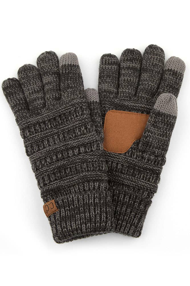 Hana - C.C Multi Color Gloves with Lining Inside