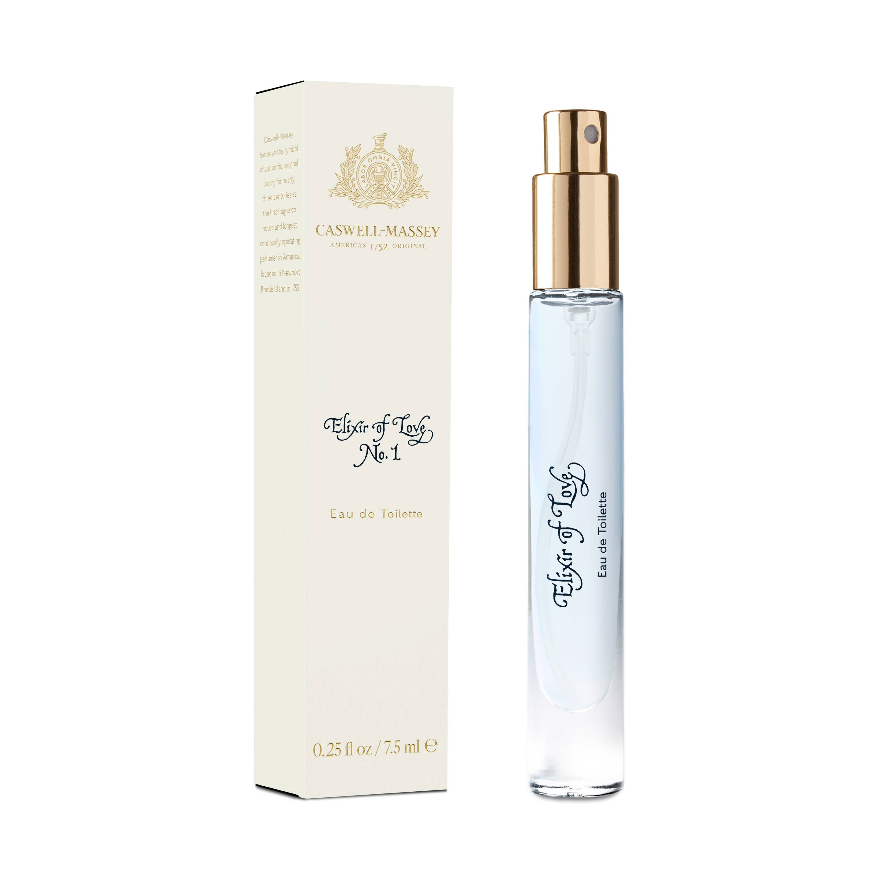 Caswell-Massey - Elixir of Love Eau de Toilette, Lavendar, Jasmine,  7.5mL