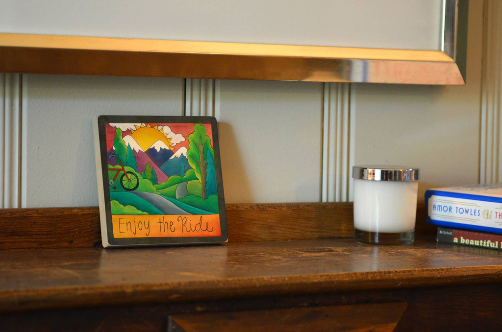 Sticks - Wall Plaque - 6x6 | "Open Road"