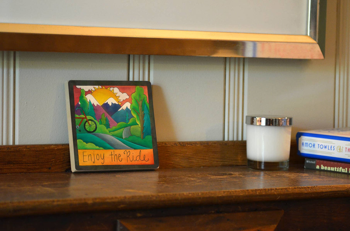 Sticks - Wall Plaque - 6x6 | "Open Road"