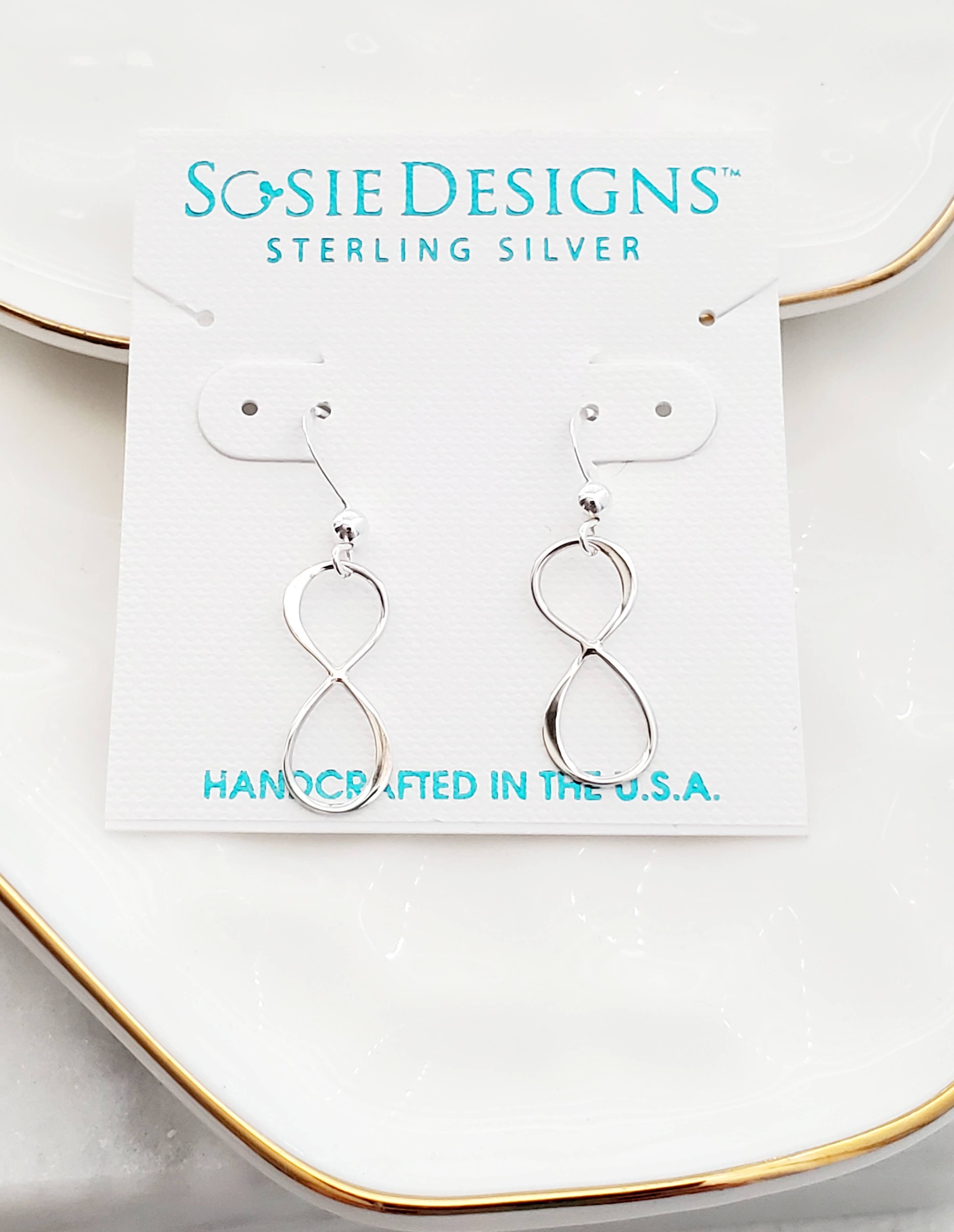Sosie Designs - Silver 925 - Infinity Earrings