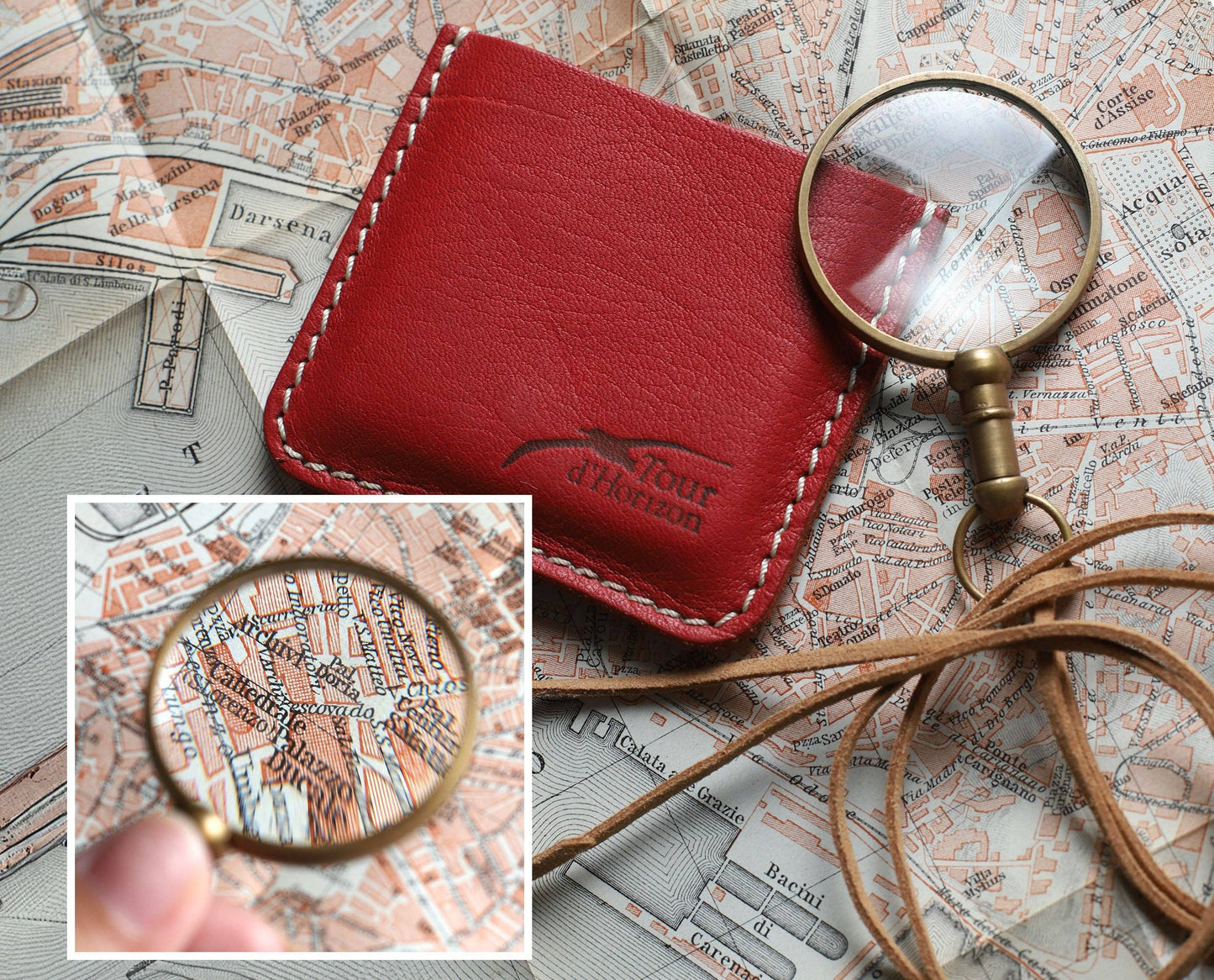 Pocket Leather Magnifier