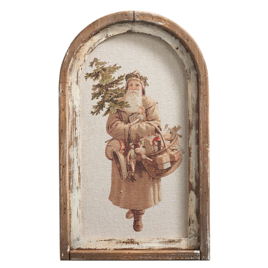 Old World Santa Framed Wall Art