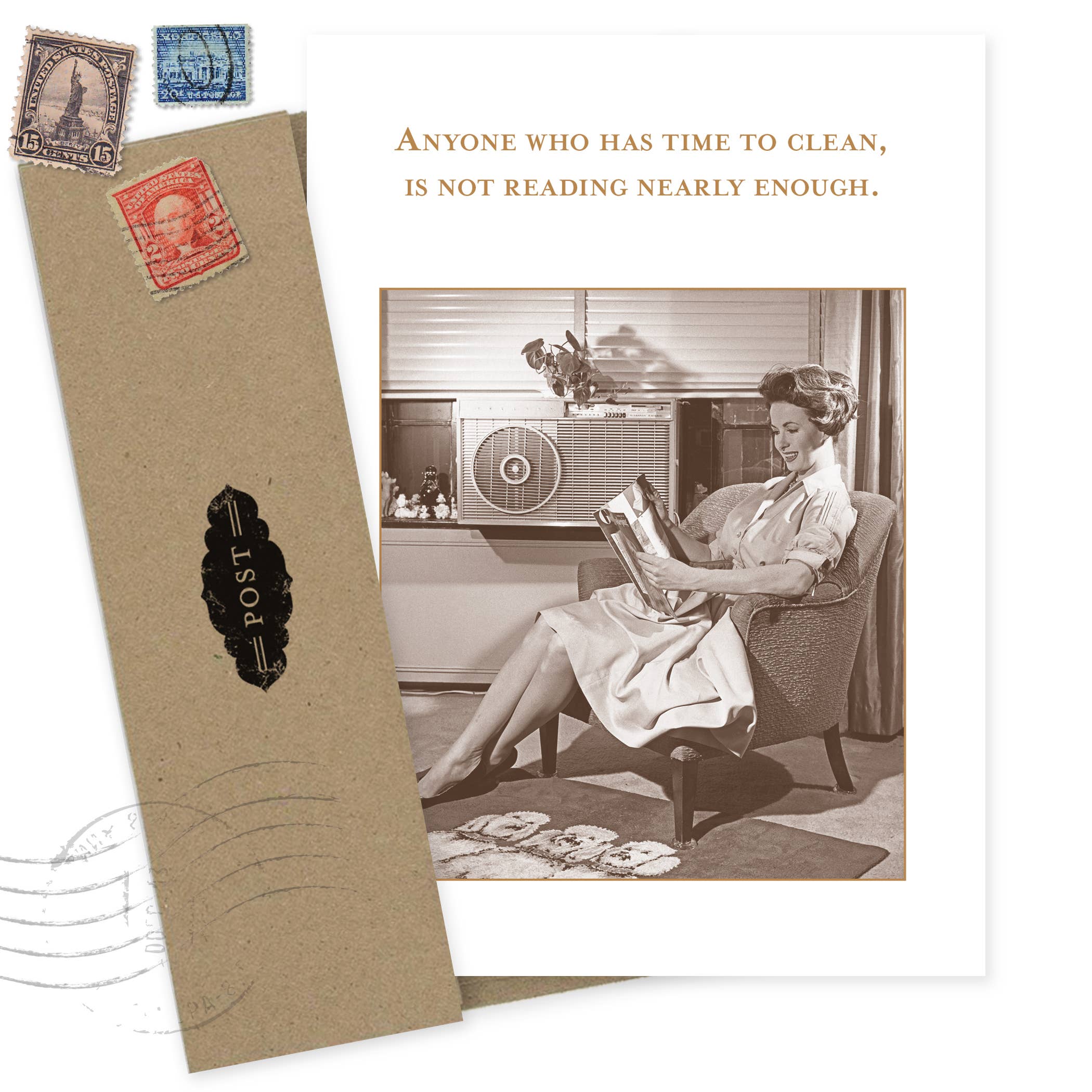 Shannon Martin Design - Reading Enough Birthday Card