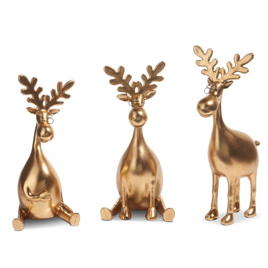 Gold Moose w/Glasses ( 3) styles