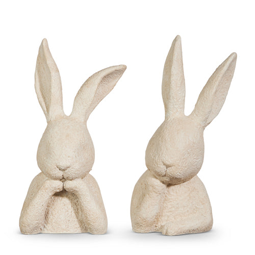 Rabbit  Bust  10"  ( 2 Styles)