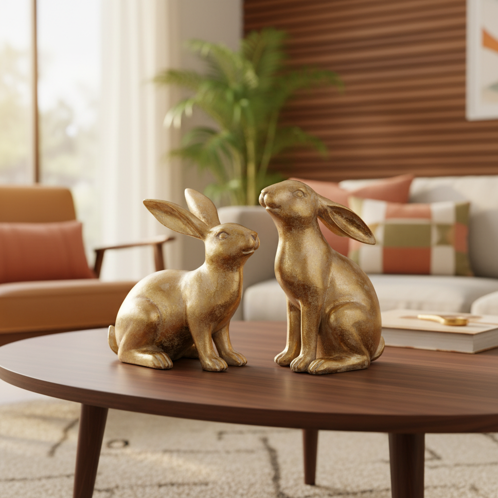 Gold Rabbit 9"