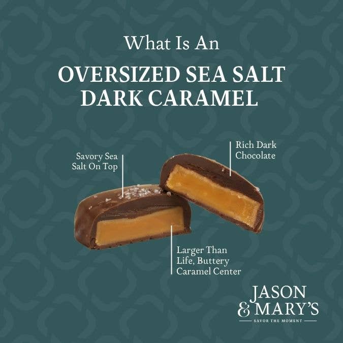 Coblentz Chocolate Company - Dark Chocolate Sea Salt Caramels