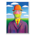 Allport Editions - Magritte with Cupcake Birthday Card