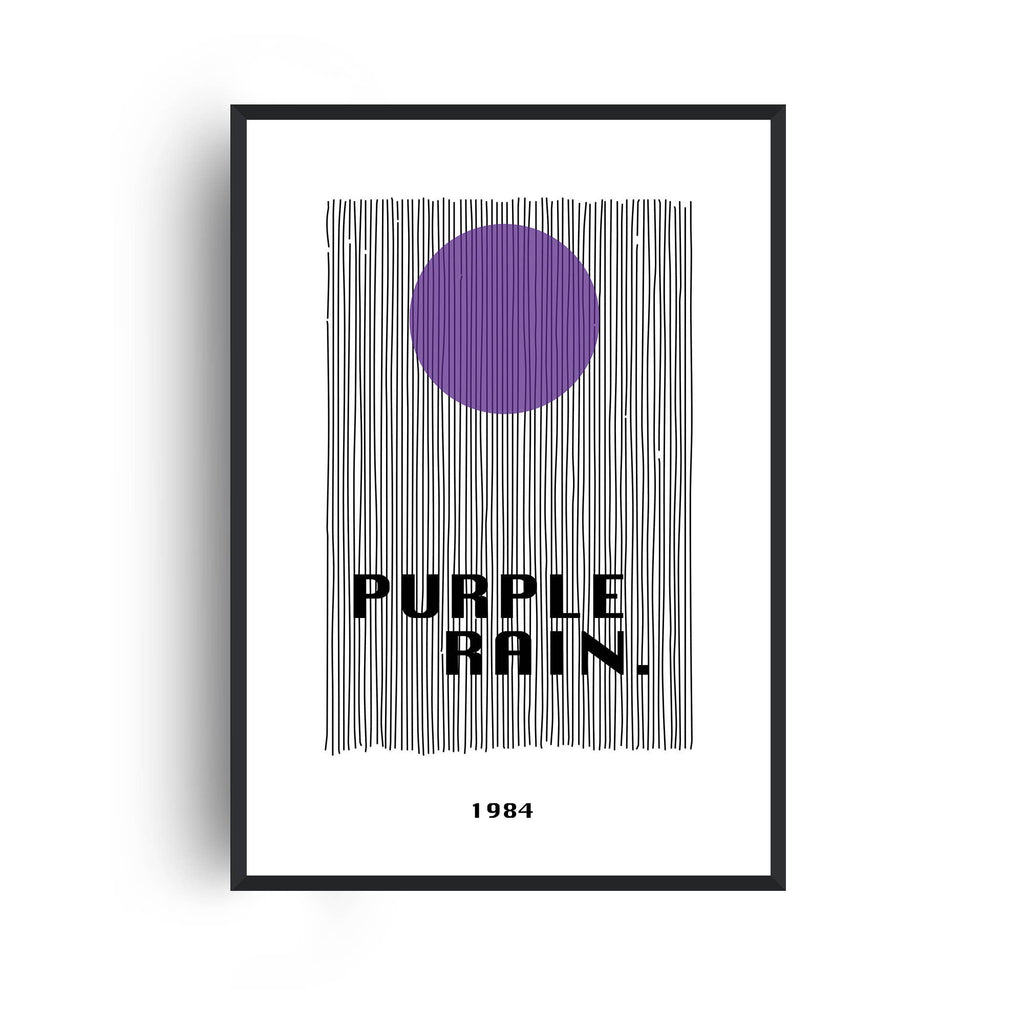 Fanclub - Purple Rain Giclée Art Print
