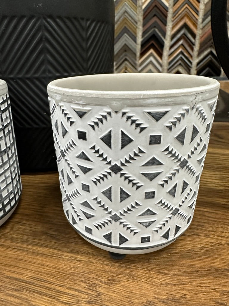 Mini Patterned Pots
