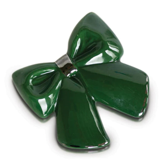 Nora Fleming Wrap It Up Green / Bow Mini