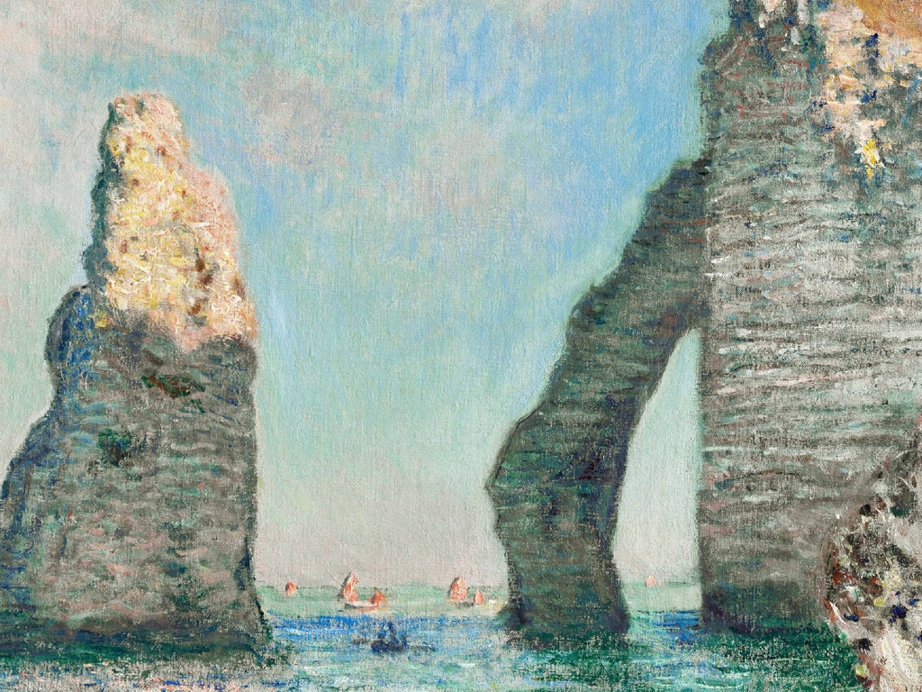 Knot & Soul - Monet - The Cliffs at Etretat