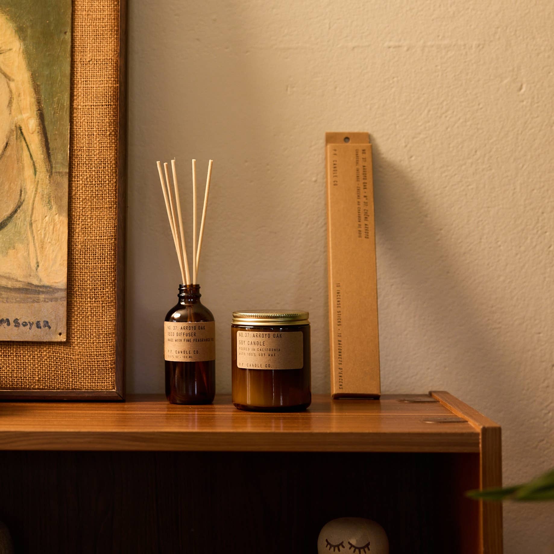 P.F. Candle Co. - Arroyo Oak – 7.2 oz Standard Candle