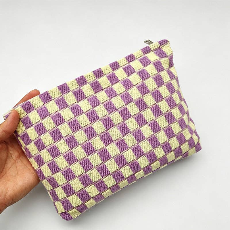 DAYLA - Checkerboard Storage Bag