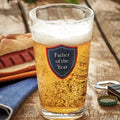 Father Of The Year Beer Glass (16 oz)