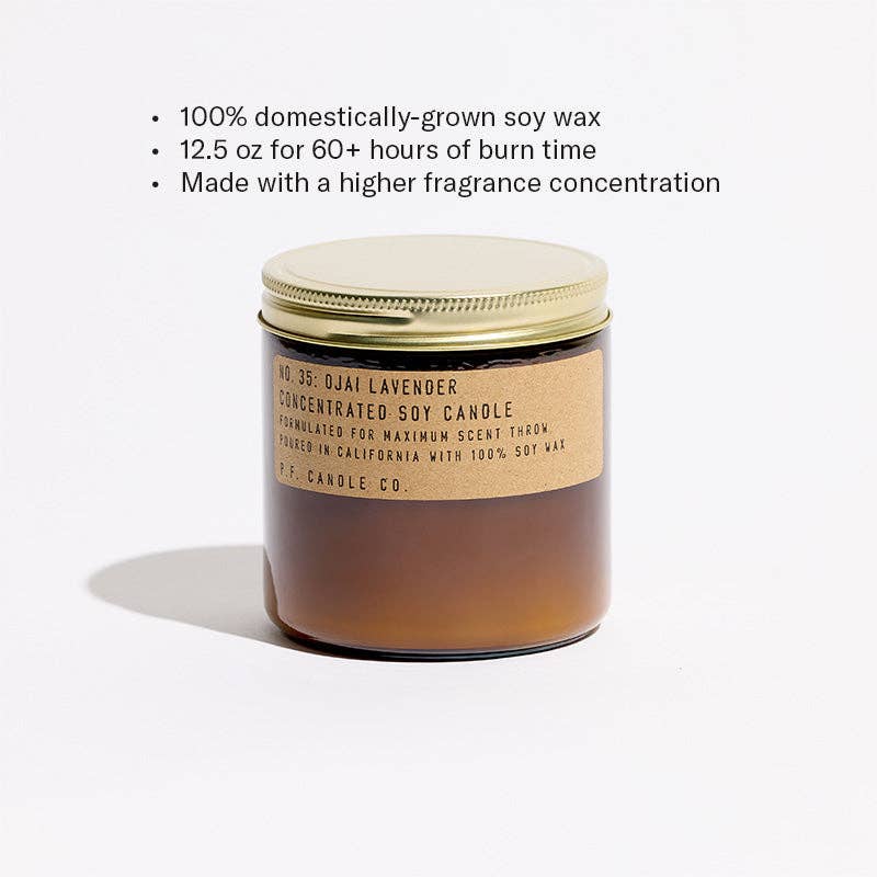P.F. Candle Co. - Ojai Lavender - 12.5 oz Large Concentrated Candle