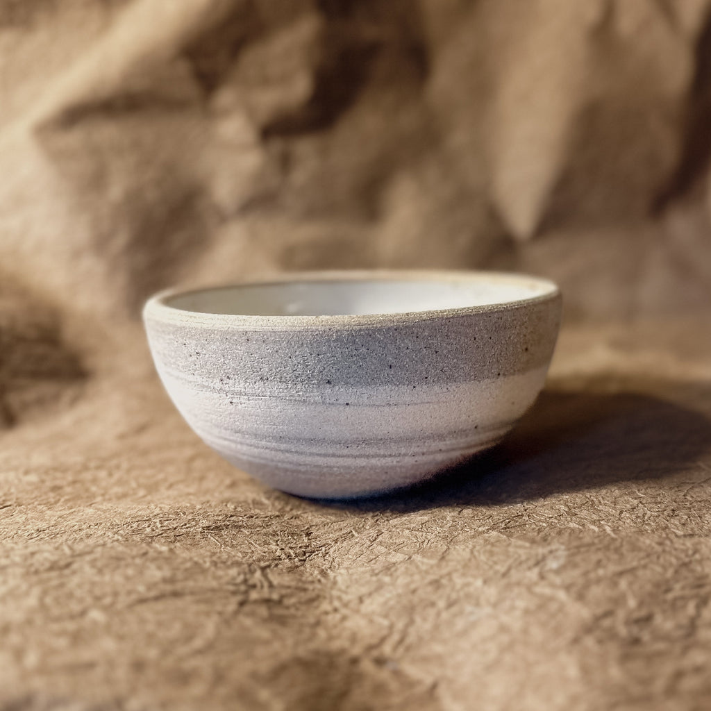 Olivia Snow Ceramics - 5.5" Marbled Ceramic Cereal Bowl