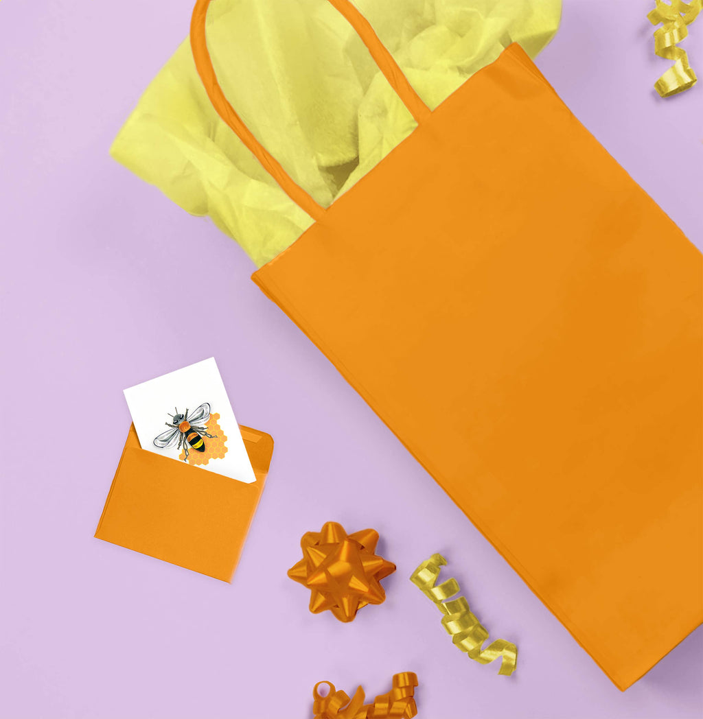 Quilling Card - Honey Bee Gift Enclosure Mini Card