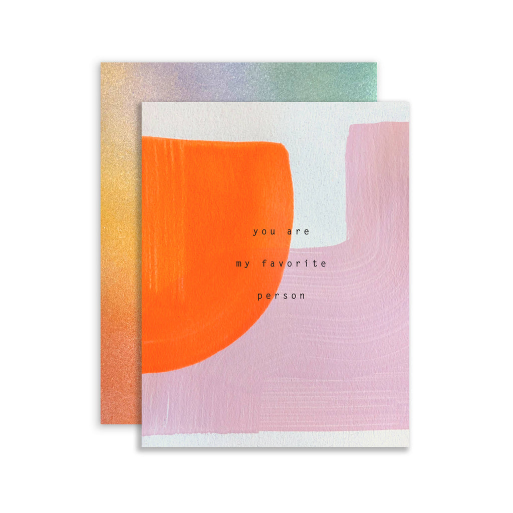 Moglea - Favorite Person Greeting Card