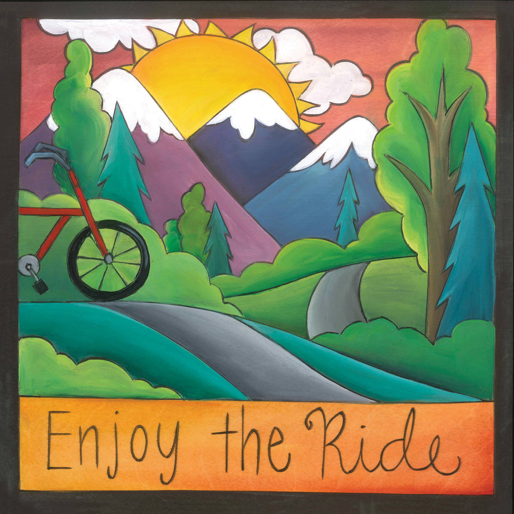 Sticks - Wall Plaque - 6x6 | "Open Road"