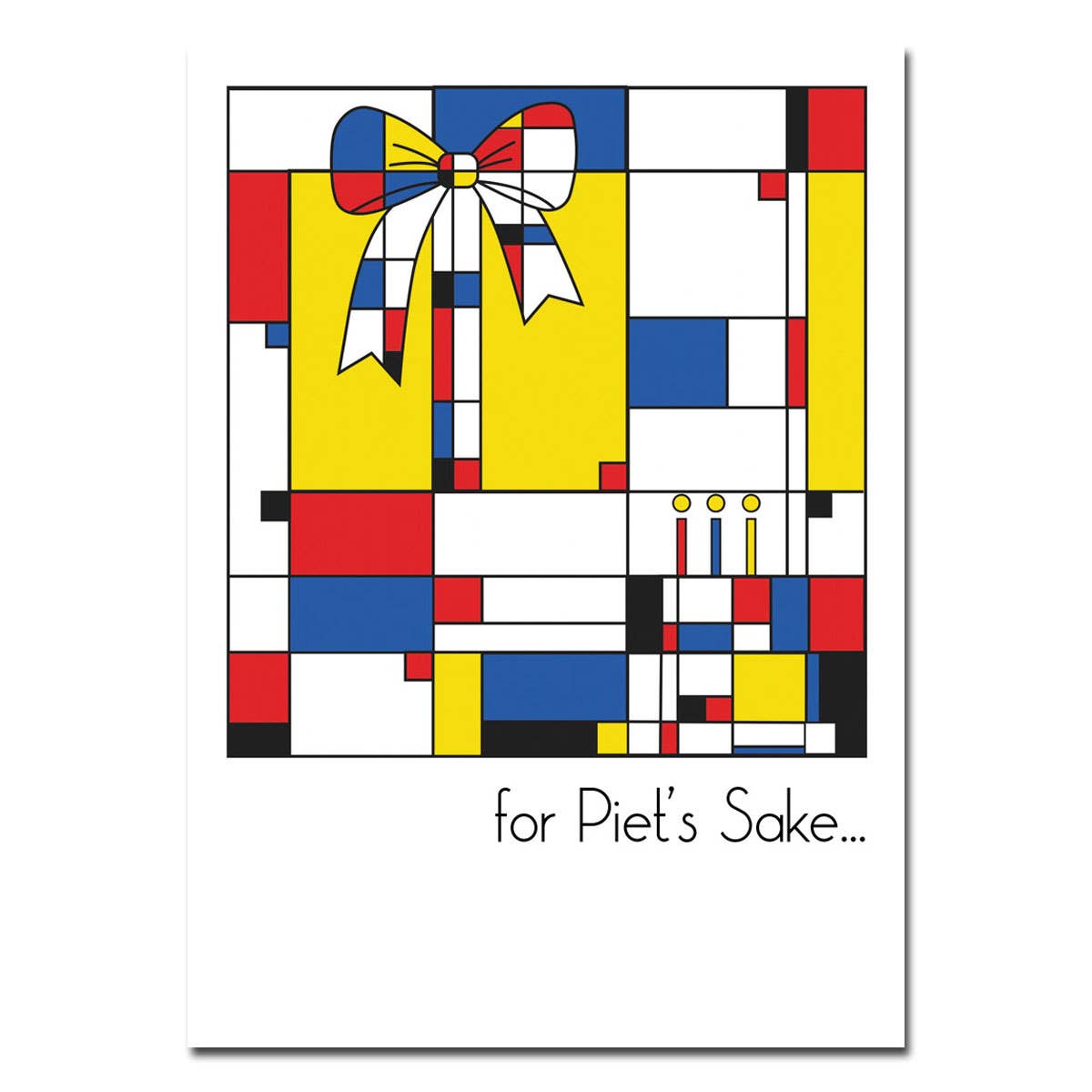 Allport Editions - Piet Mondrian Birthday Card