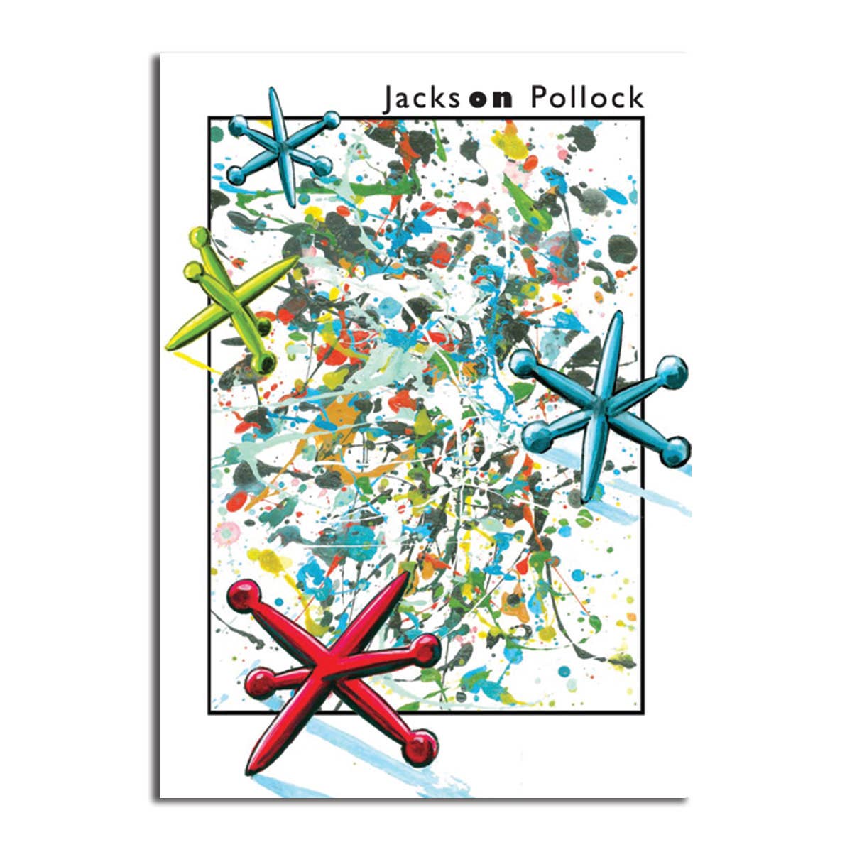 Allport Editions - Jacks on Pollock Birthday Card