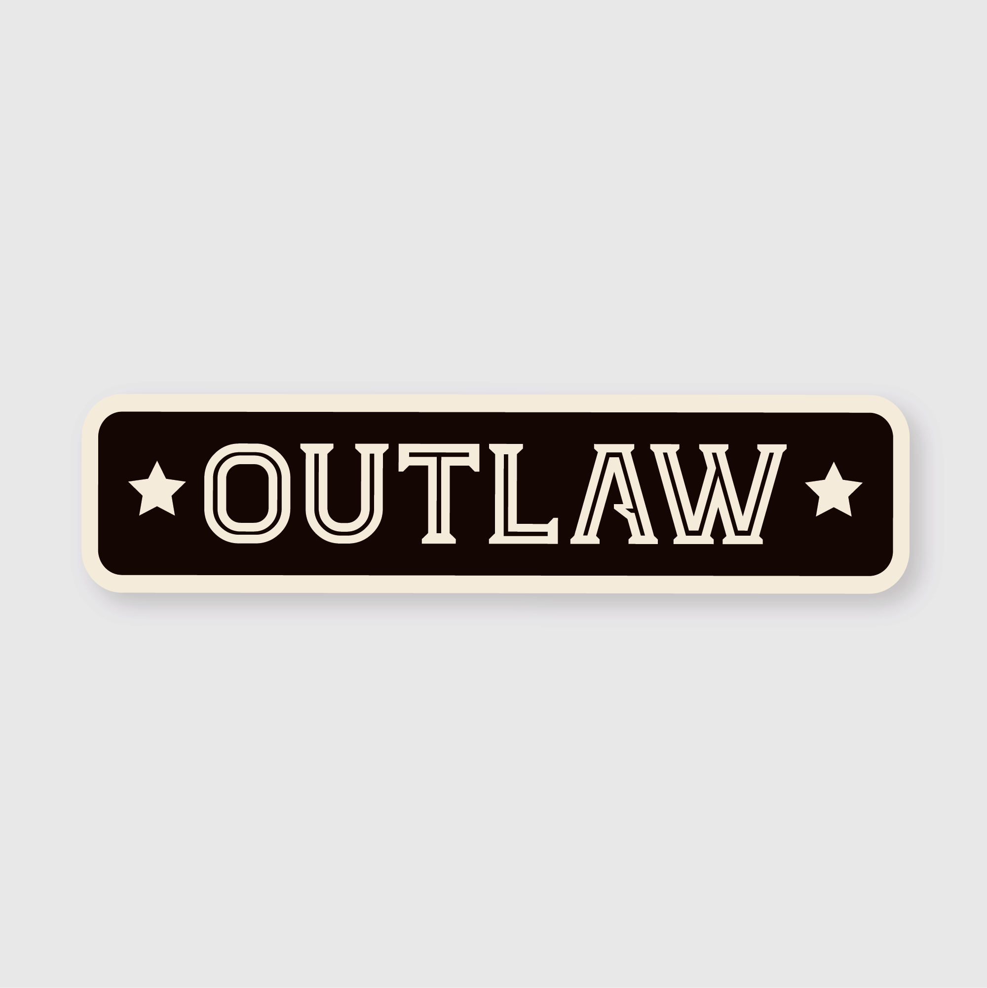 Outlaw Sticker