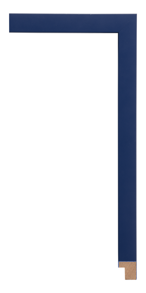 Beckman Gallery - Confetti Royal Blue 7/8" Ready Made Picture Frame