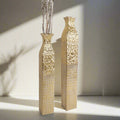 Gold Metal Decorative Floor Vases