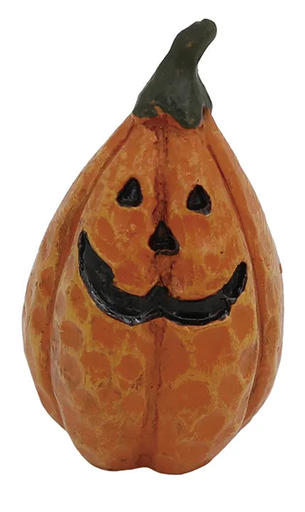 Rustic Happy Pumpkin