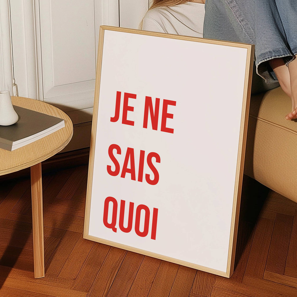 Fanclub - Je Ne Sais Quoi Giclée Art Print